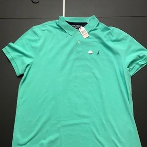 Mint Green Nautica Polo -XXXL